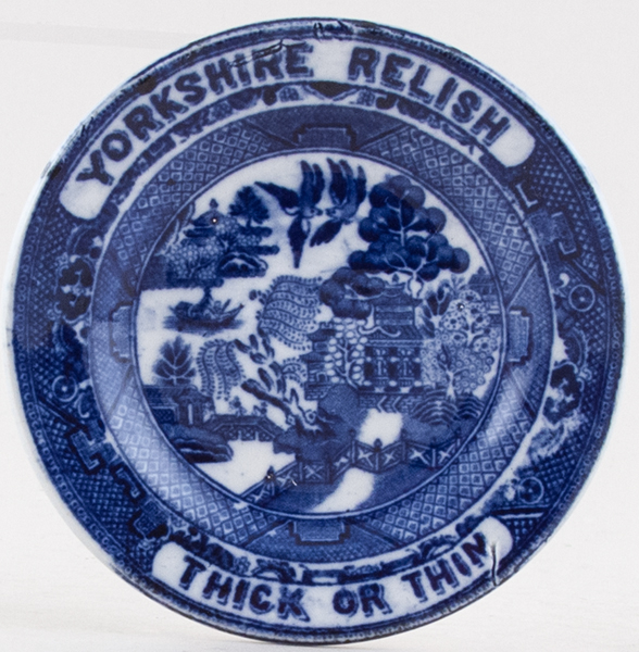 Plate Yorkshire Relish c1930s